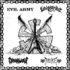 *PREORDER* Metal Punk ; 4 Way Split Featuring Evil Army, Chain Wolf, Nuke, and Whipstriker (12' LP)