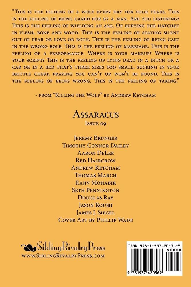 Image of Assaracus Issue 09: A Journal of Gay Poetry (Ray, Roush, Siegel)