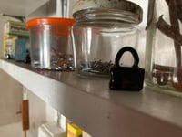 Image 2 of Caretakers Lock Ceramic Pendant 05