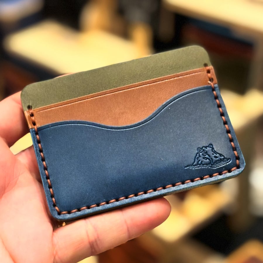 Image of Wedge Wallet - Bosque Colors
