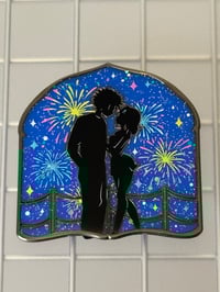 Image 3 of DenReze Kiss ~ Stained Glass Silhouettes Series