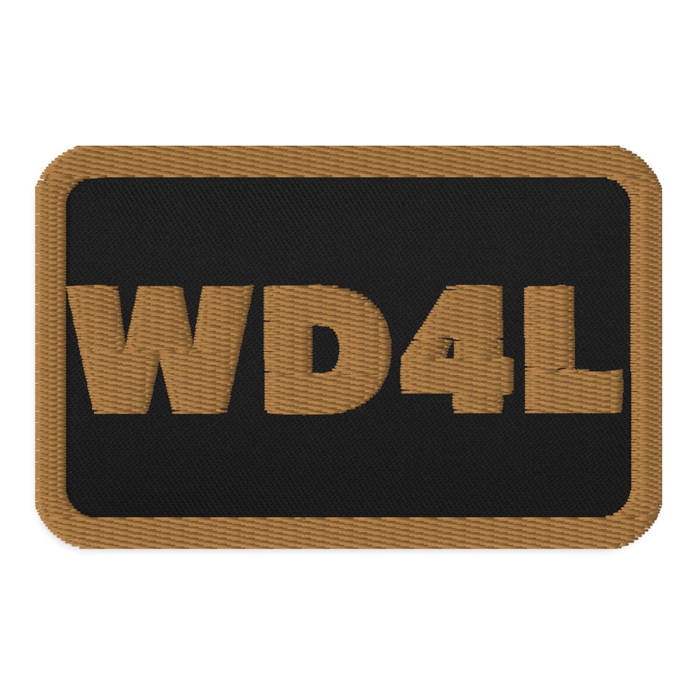 Image of WD4L Embroidered jersey patch