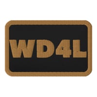 WD4L Embroidered jersey patch