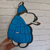 Image 3 of Snoopy hand made wood cutout 