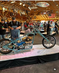 Image 2 of Tinworksinc Dominator Style Chopper 4"up 2"out 40 Degree Rake