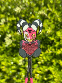 Helluva Boss - Blitz heart Enamel Pin badge