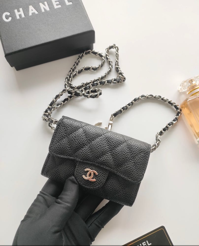 Chanel Crossbody Coin Pouch 