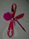 Nike Rose Safety Keychain 