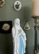 Grande statue de la Vierge, vintage en plâtre, 45 cm! 