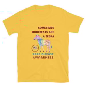 Image of Sometimes Hoofbeats are a Zebra Short-Sleeve Unisex T-Shirt
