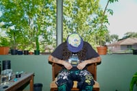 Image 2 of Garfield and ghouls bucket hat