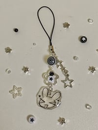 Image 2 of bunny shrinky dink phonecharm