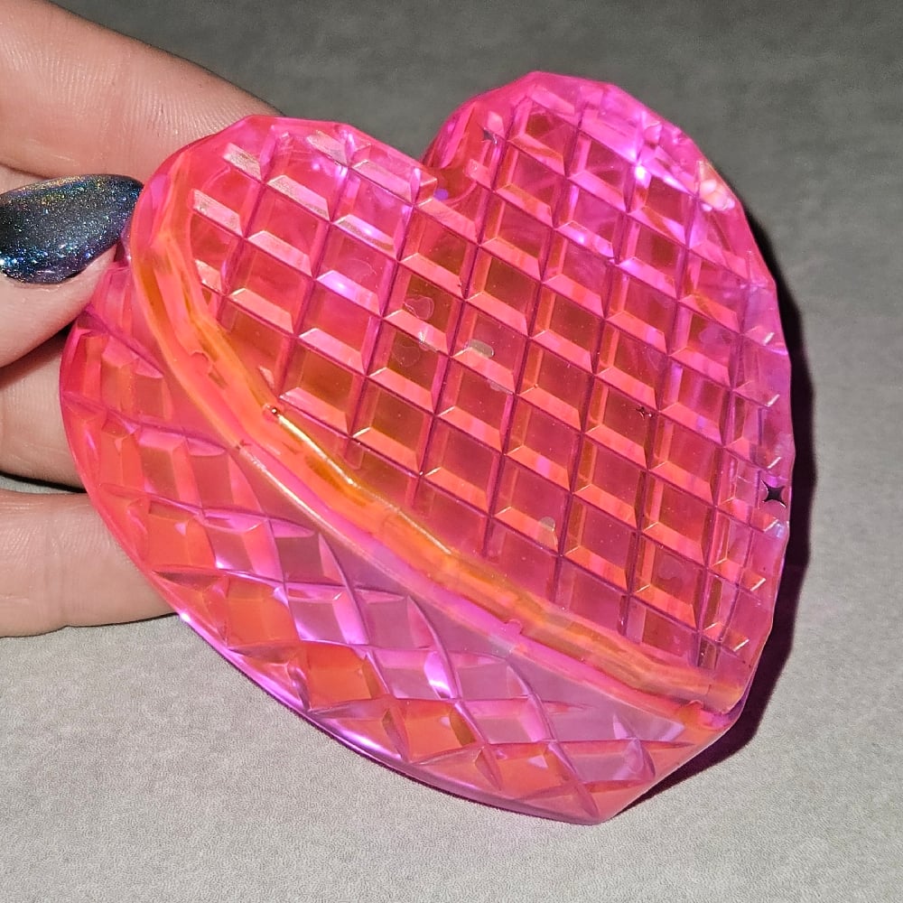 Image of Neon Pink Heart Box 2