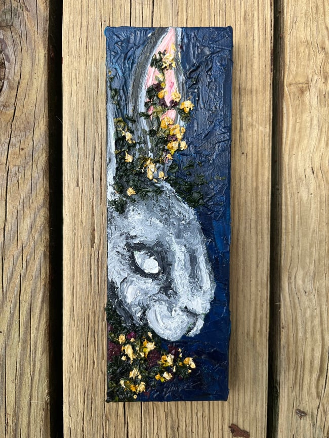 Original Oil Painitng: “Midsommer Bun”