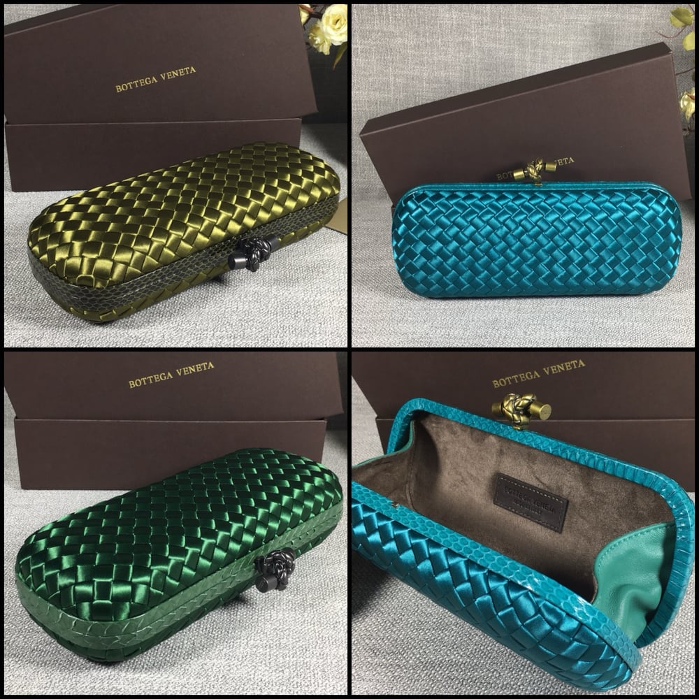 BV Woven Long Clutch