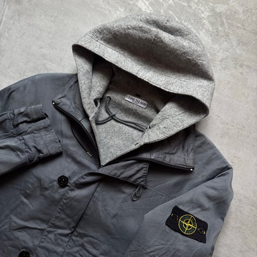 Image of AW 2004 Stone Island Raso Gommato, size XL