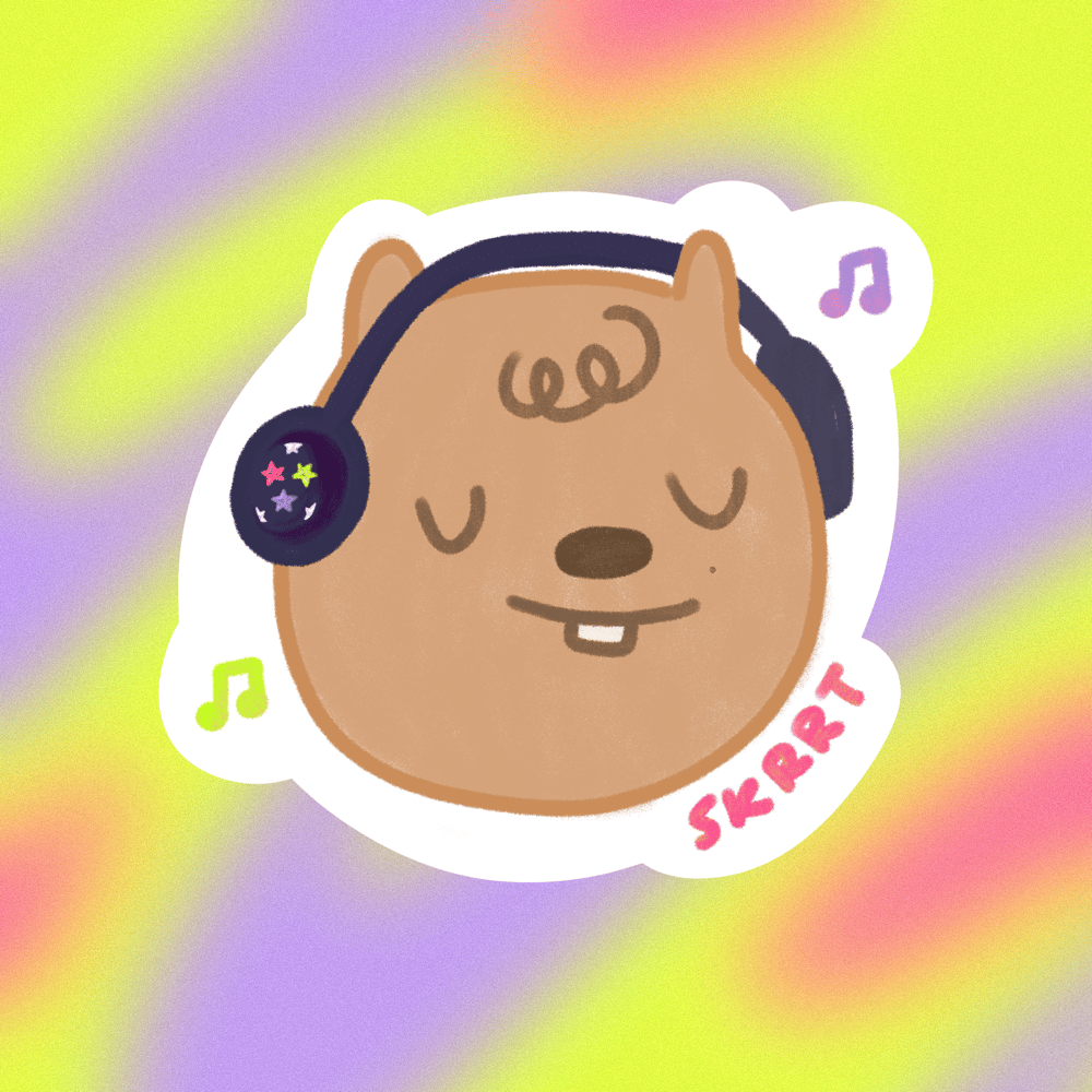 Skrrt Han Quokka - Stray Kids Sticker