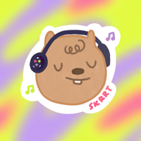 Skrrt Han Quokka - Stray Kids Sticker