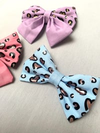 Image 4 of Wild at Heart, Valentine Animal print Bow Ties / Sailor Bows