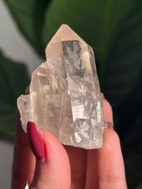 Image 4 of NATURAL RUTILE SMOKEY QUARTZ POINT -BRAZIL- E
