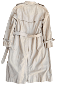 Image 3 of Burberry Plaid Lined Trench Coat - M