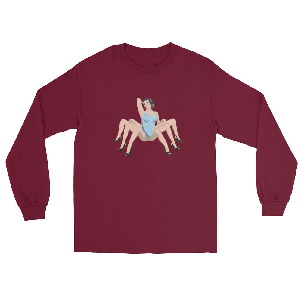 Image of EIGHT LEGGED WOMAN LONG SLEEVE SHIRT