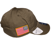 Image 5 of Nike Air Jordan North Carolina Tar Heels Hat Cap Military Green M/L Adjustable