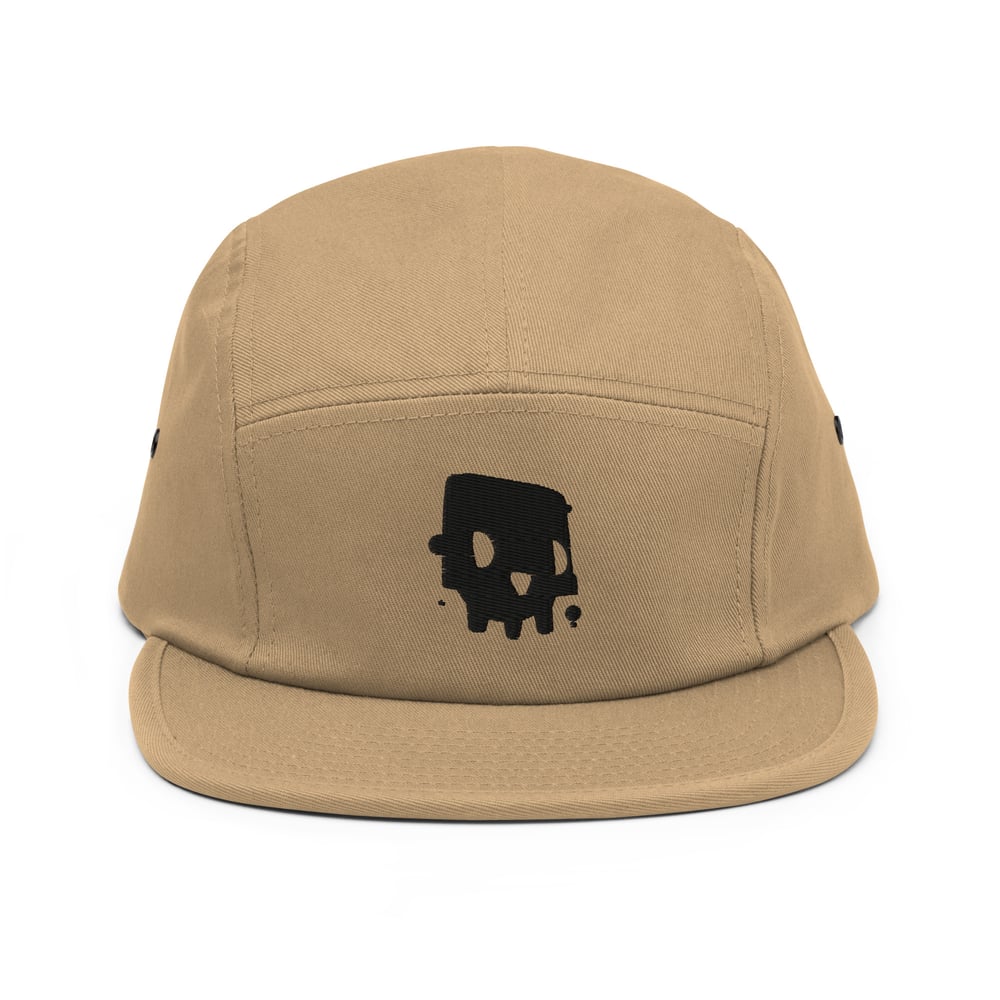 Skull 5-Panel (Black Stitch)