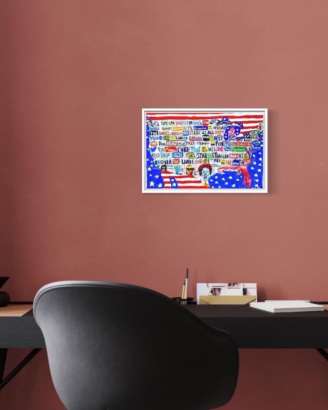 Star Spangled S*******e - Original Painting 
