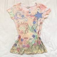 whimsical graphic baby tee