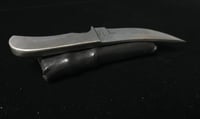 Image 4 of 7" Damascus Kirpan - Leather Miaan