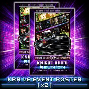 Image of KRR LE EVENT POSTER (x2)