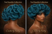 Teal  sparkle collection copy