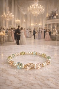 Image 2 of Bridgerton Era Duchess Stretch Bracelet 
