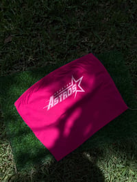 Hot pink Retro Tube Top 