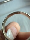 70s turquoise and silver ring 