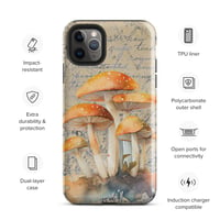 Image 4 of Colorful Watercolor Mushroom/Fungus Mycology Lover Tough Case for iPhone®