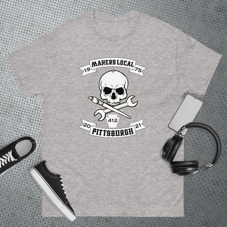 MAKERS LOCAL 412 BLACK AND WHITE