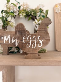 Image 2 of Wooden Farm Animals ( 2 Options )