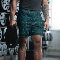 Image 3 of Deep Waters Unisex Athletic Shorts