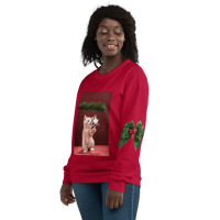 Image 2 of Sweatshirt (Christmas Kitty)