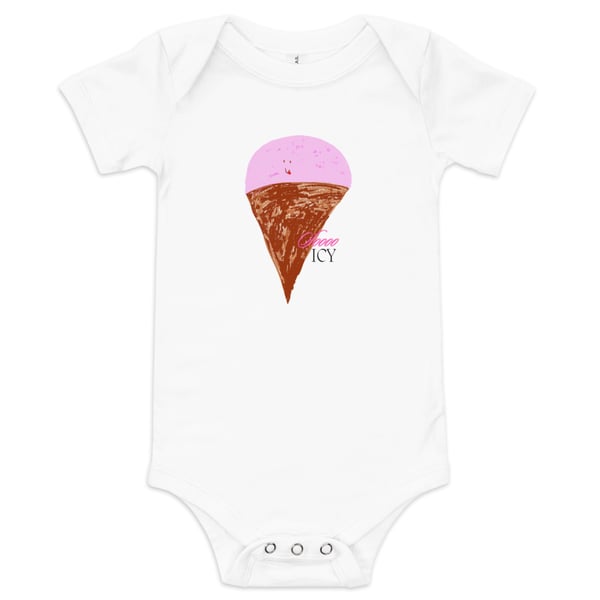 Image of Soo icy Baby short sleeve one piece