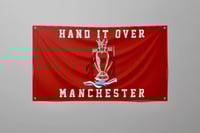 LFC "Hand it Over Manchester" Champions Banner