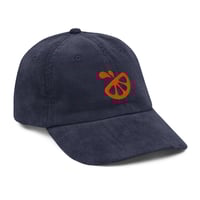 Image 3 of Orange Slice Corduroy Dad Cap