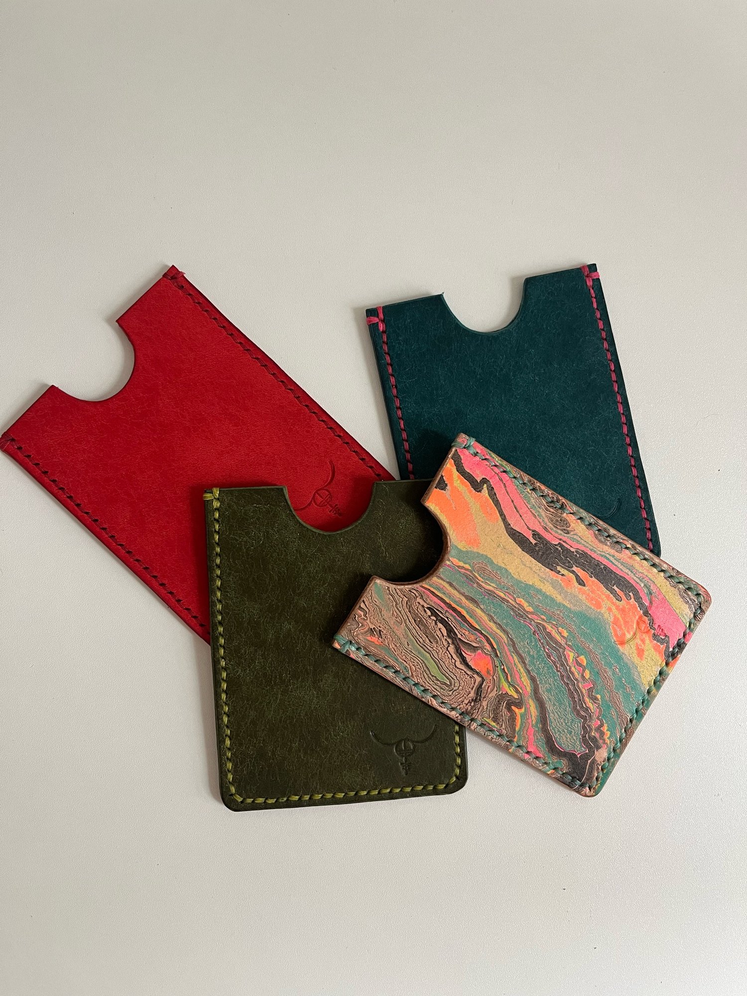 Image of Red Pueblo Cardholder 