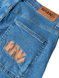 Image 3 of Blue Jorts