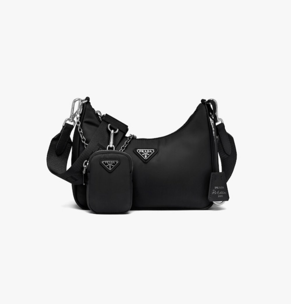 Prada Nylon Crossbody Purse