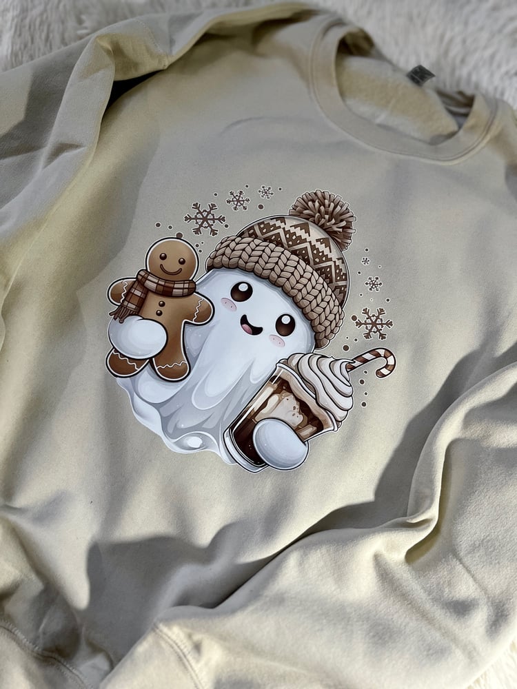 Image of CHRISTMAS GHOST T-SHIRT/SWEATER