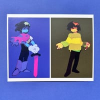 Image 2 of Deltarune Postcard