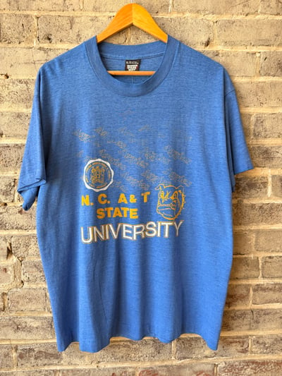 Image of Rare 1980’s NC A&T AGGIES Single-Stitched Tee, SIZE: XL